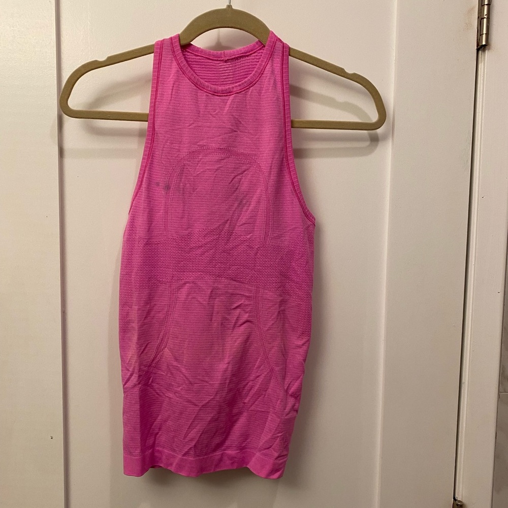 Lululemon high neck racerback tank top